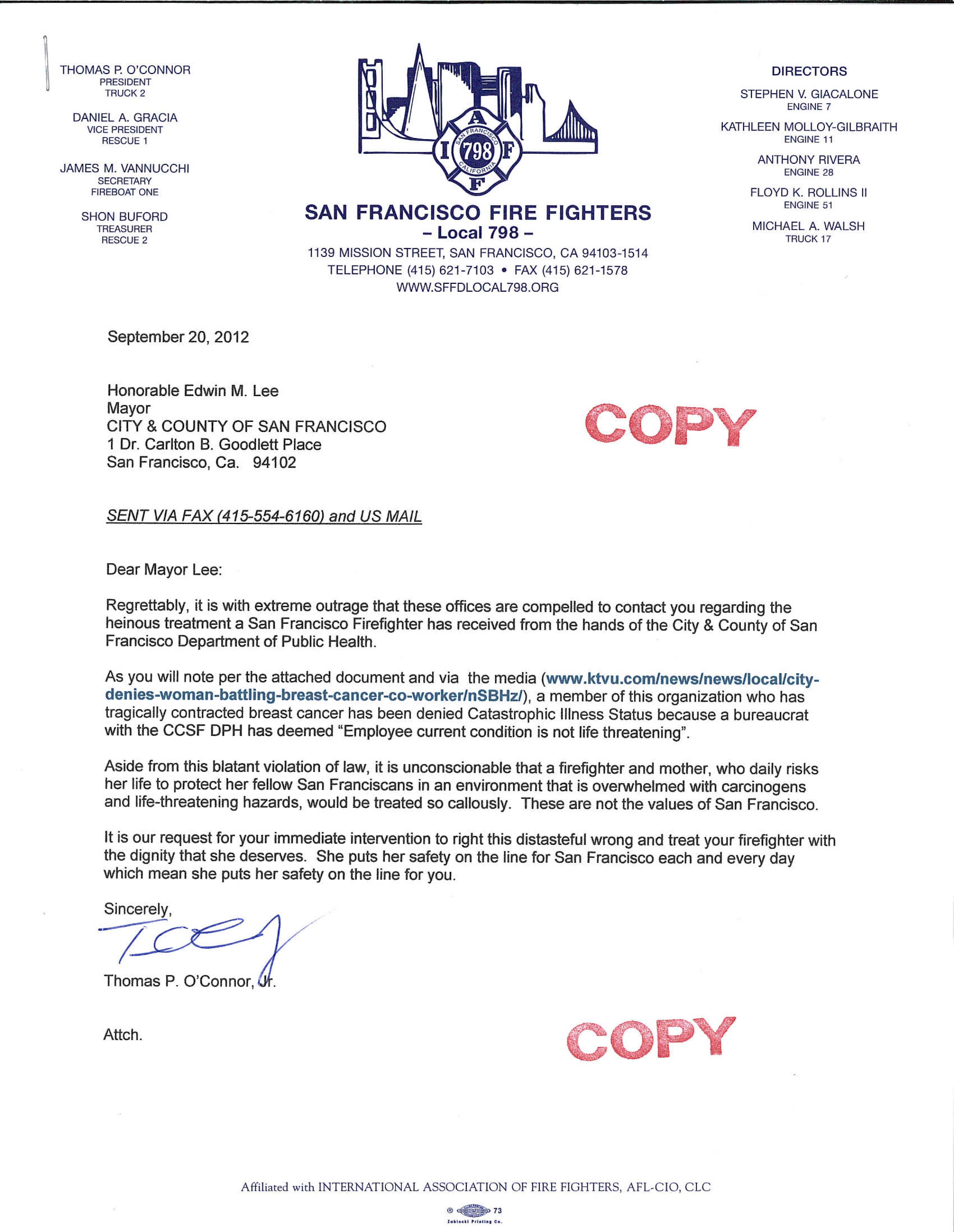 Your Fired Letter
